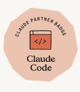 Claude Code Partner badge