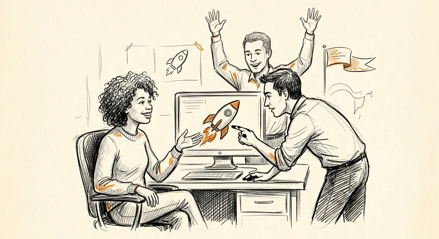 Sketch of a live system running in production with monthly reporting