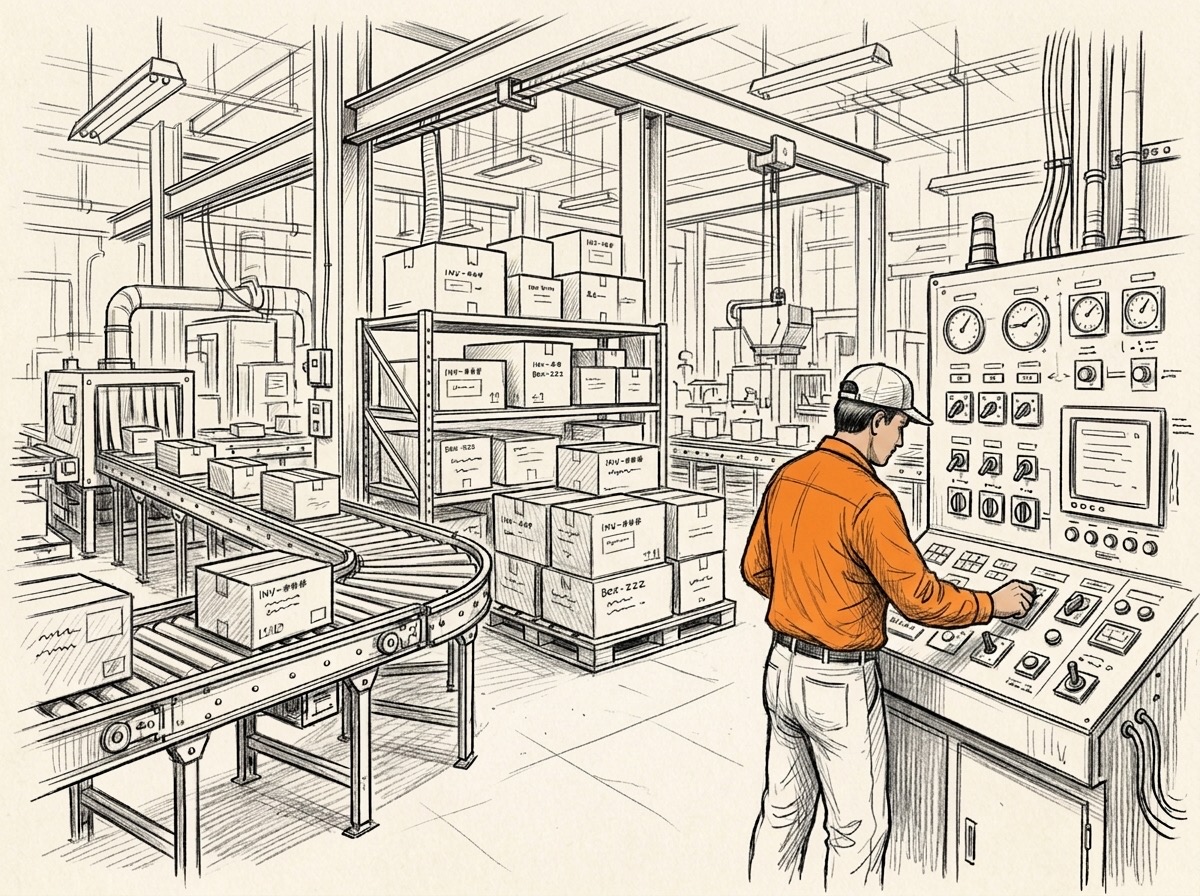 Manufacturing & Supply Chain, illustrated