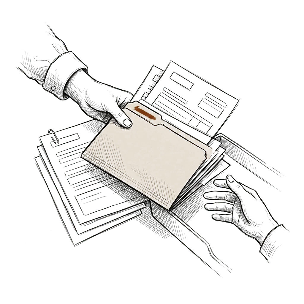 Sketch representing a specialty practice