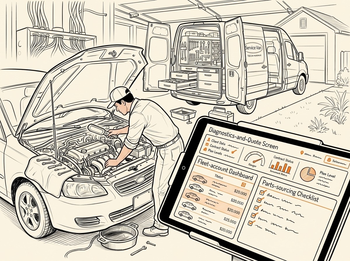 Mobile Mechanic sketch