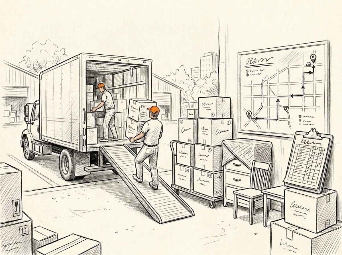 Moving Services sketch