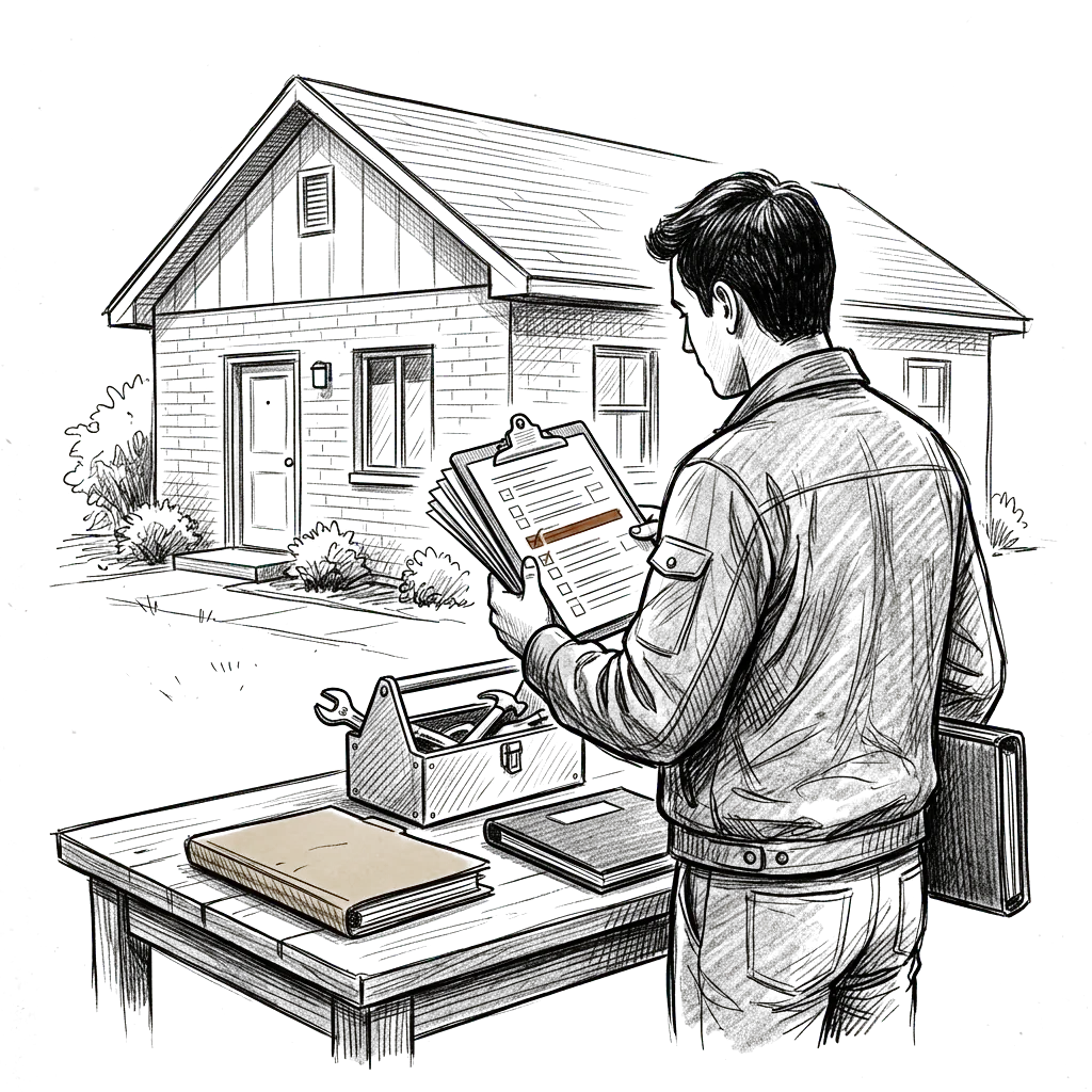 Sketch representing a property operator