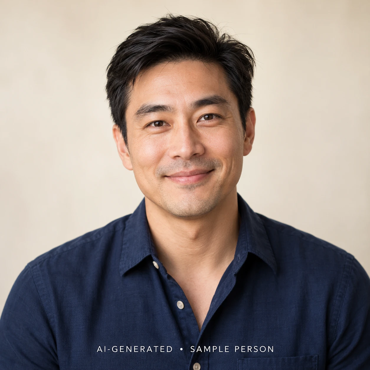 AI-generated portrait